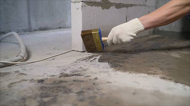 Crawl space vapor barrier installation in Holley, NY